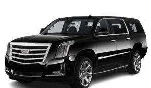 Black Cadillac Escalade luxury SUV